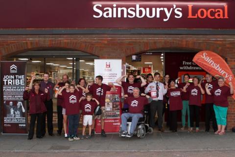 sainsburys_buntingford_group_pic_2_muscle_warrior_salute